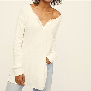 NWOT Free People Loungin Around Tee